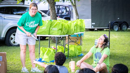 Camp Hope continues into July