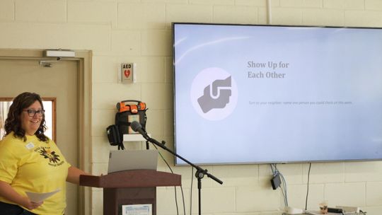 Hands Up for Mental Health: One room, many resources