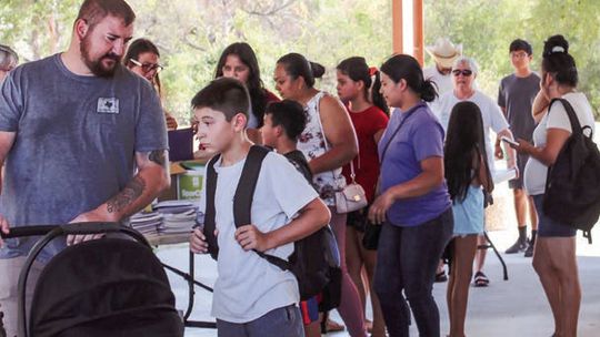 Local drug awareness group hosts back-to-school drive, bash