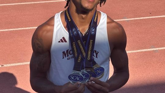 Kamryn Cleveland: SCAC male Athlete of the meet