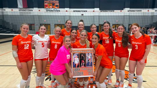 Tedder sets career kills record