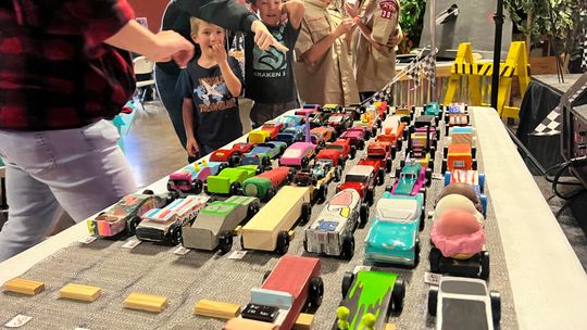 Volunteerism, community champions highlight Pinewood Derby