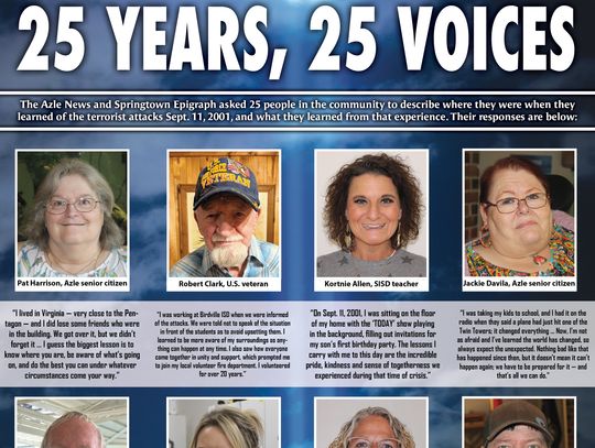 25 years, 25 voices