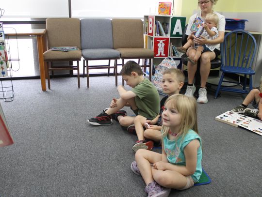 Books bring smiles at Storytime!