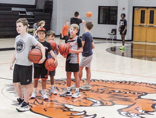 Boys basketball camp wraps up elementary session, middle schoolers up next