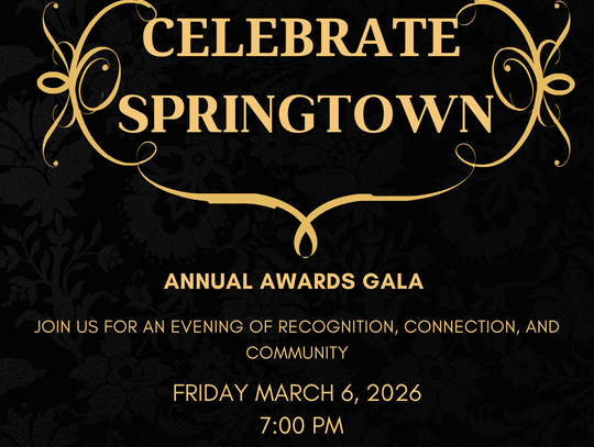 Chamber gala set to ‘Celebrate Springtown’