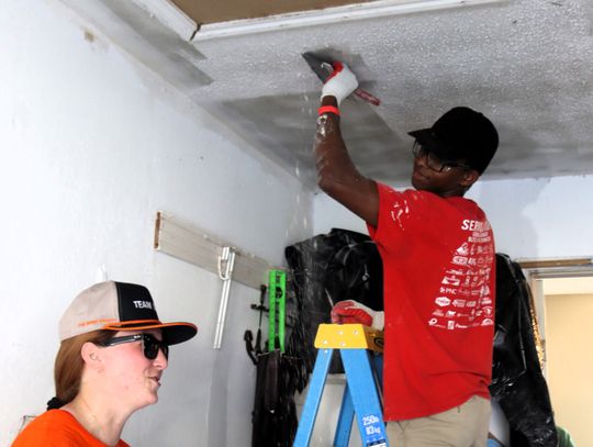 Fall blitz blesses Navy veteran