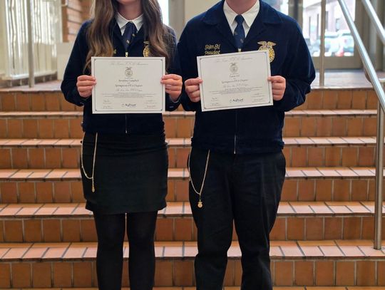 FFA members earn Lone Star degrees