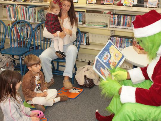 Library hosts Storytime with The Grinch