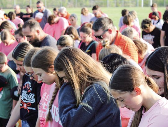Prayer rally held for SHS student Kaylee Ratliff