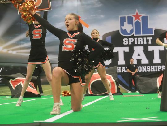 SHS competition cheer team competes on state stage