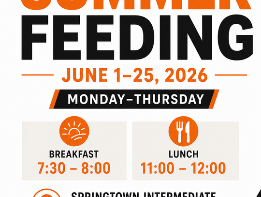 SISD Summer Feeding Program runs June 1-25