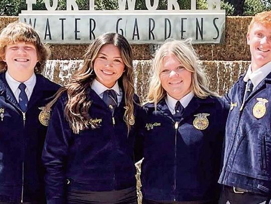 Springtown FFA represents with pride at state convention