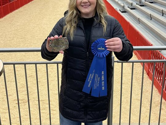 Springtown FFA student earns top honors at FWSSR