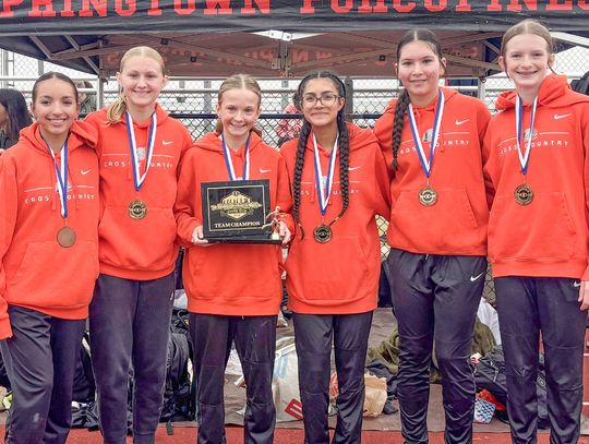 Springtown girls take team title in dominant cross-country showing