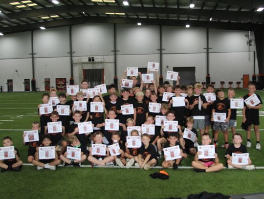 Springtown hosts annual youth football camp