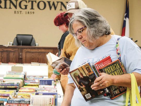 Springtown library hosts spring book sale