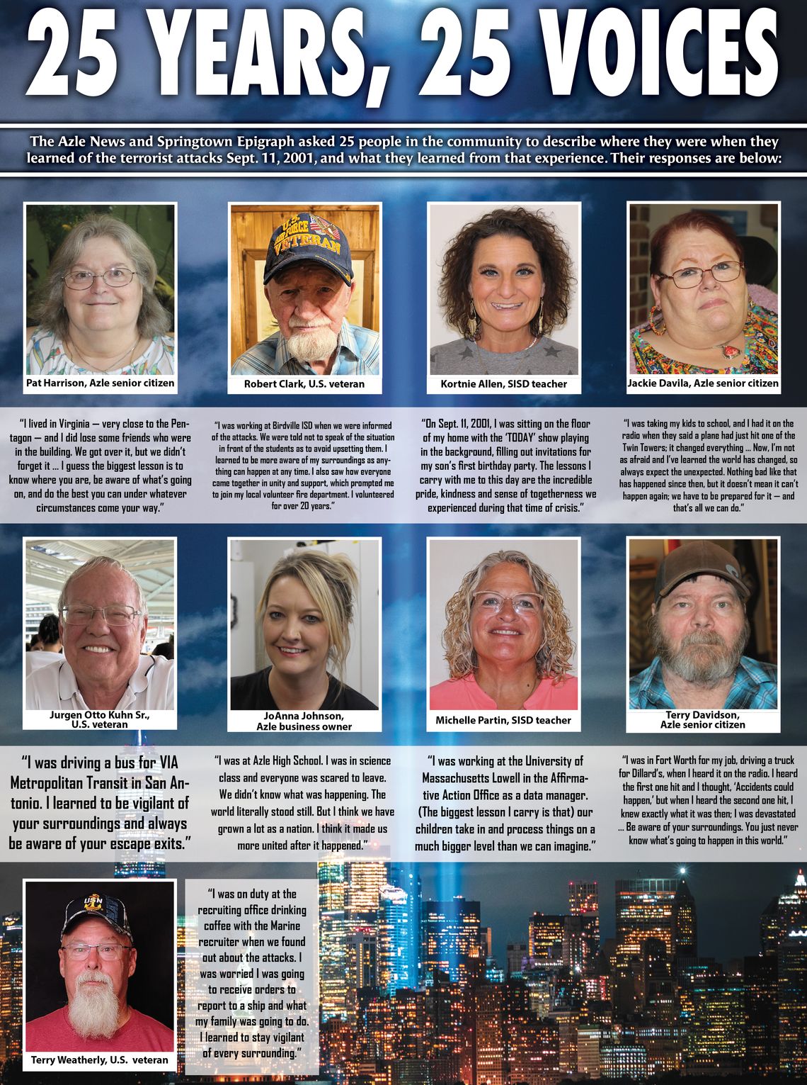 25 years, 25 voices