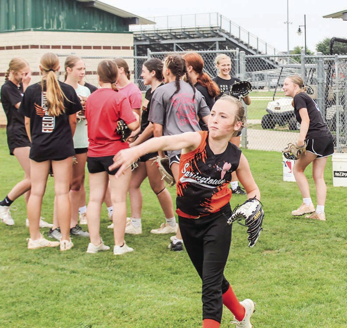 50 young athletes attend Porcupine softball camp