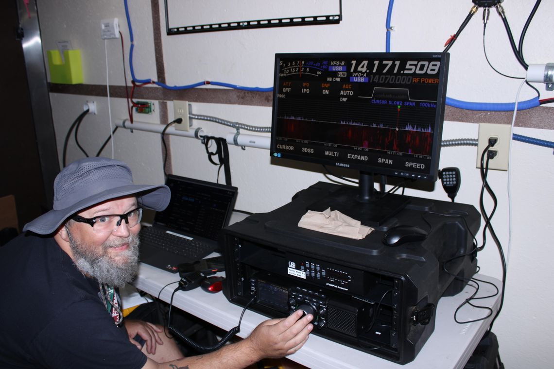 A weekend on the airwaves