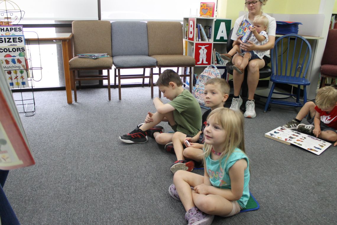 Books bring smiles at Storytime!