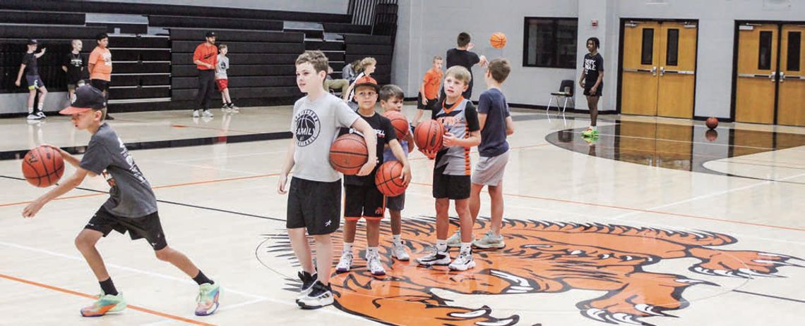 Boys basketball camp wraps up elementary session, middle schoolers up next