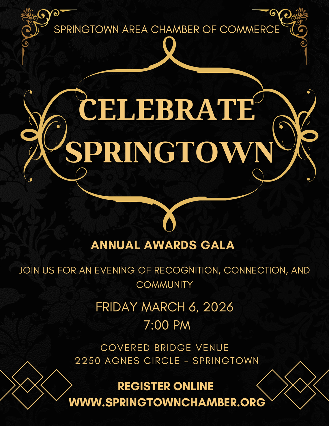Chamber gala set to ‘Celebrate Springtown’