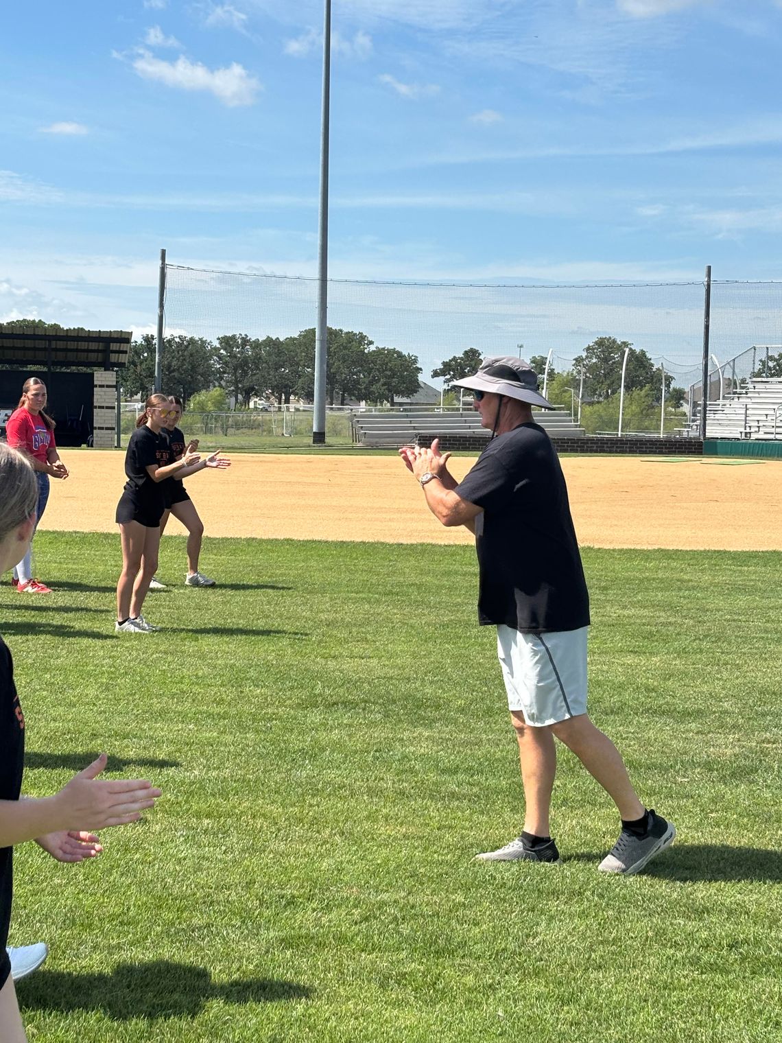 Future Lady Porcupines take field at summer softball camp Future Lady Porcupines take field at summer softball camp