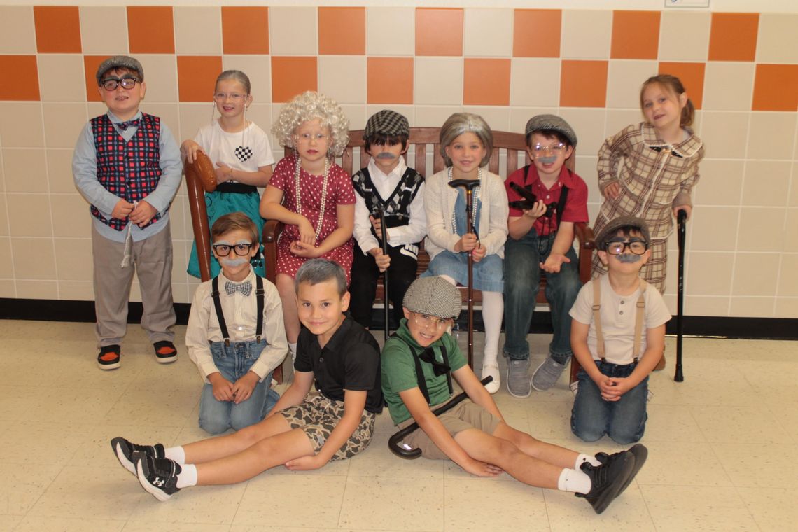 Goshen Creek 1st graders celebrate 120th day of school