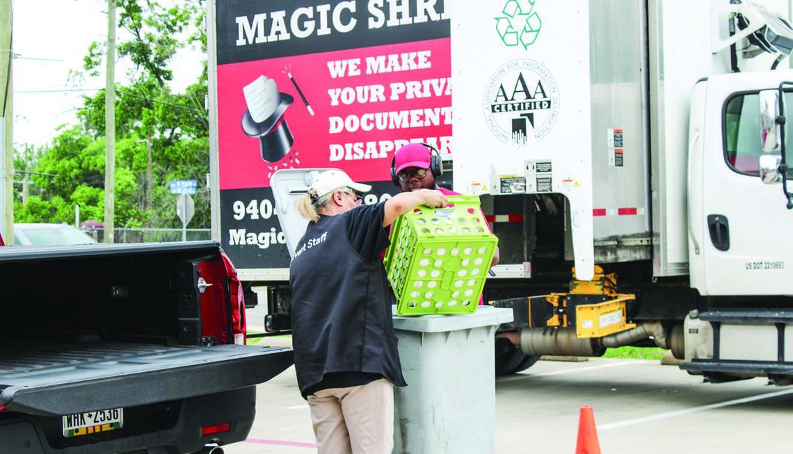 City hosts shred, clean-up day for citizens