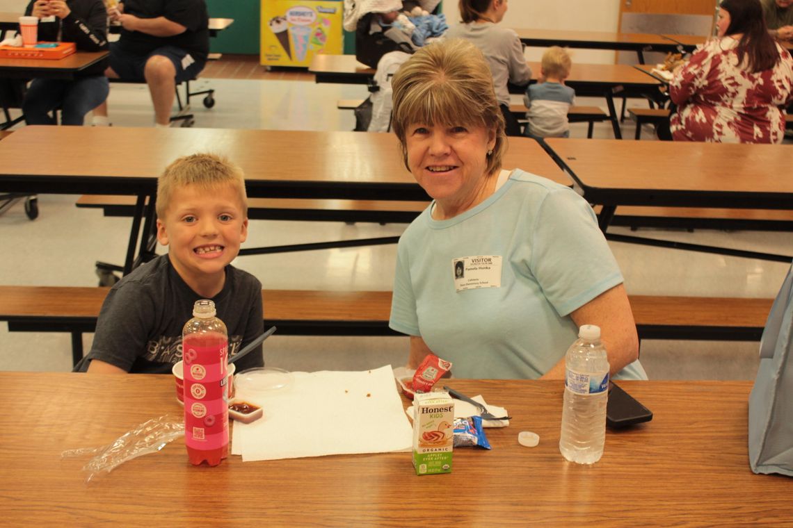 ‘Kids Invite Someone Special Lunch’ at Reno Elementary