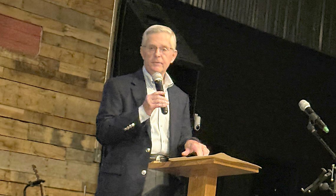 King delivers keynote at National Day of Prayer breakfast