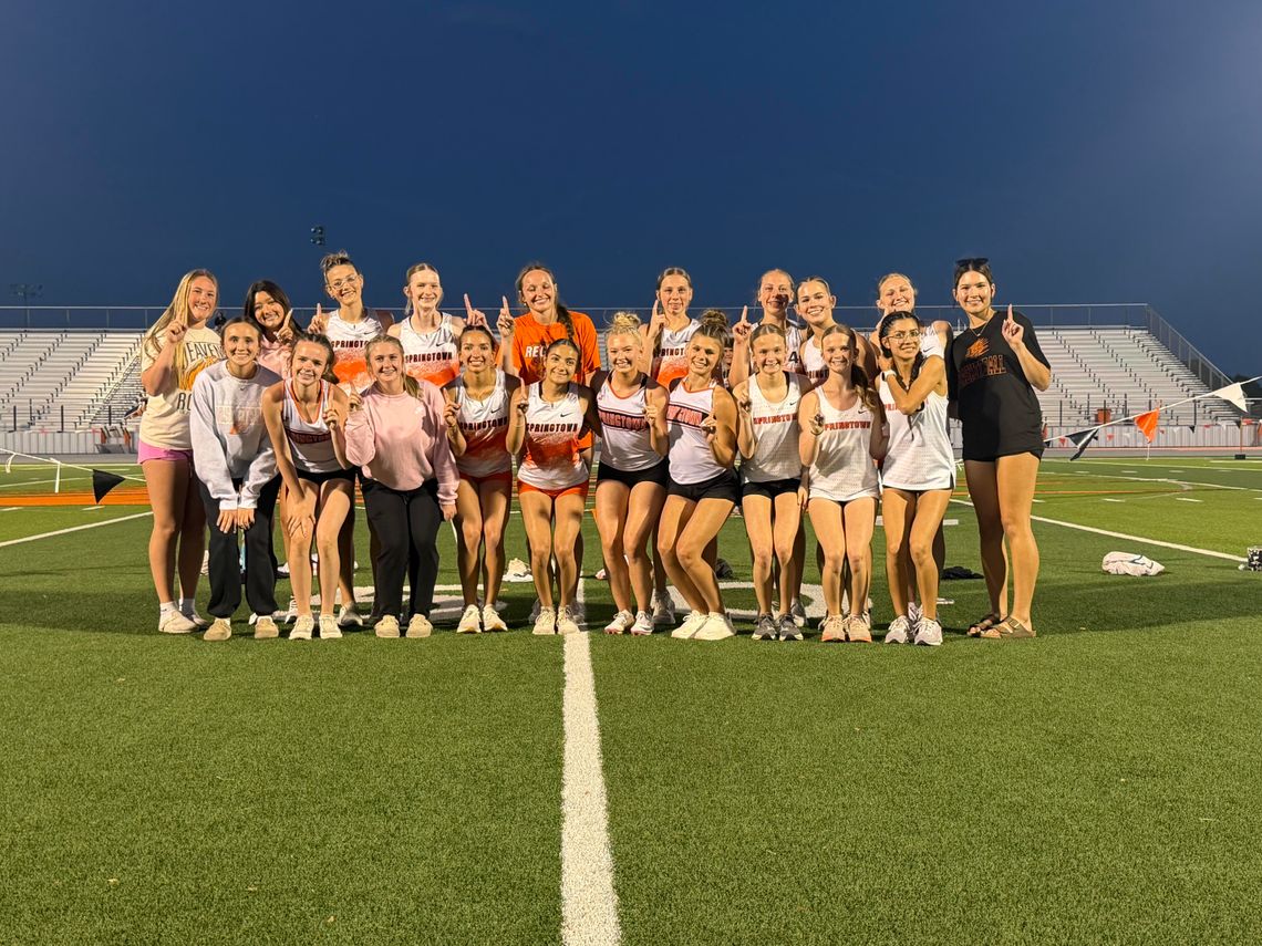 Lady Pines, JV girls, boys capture district track titles at home