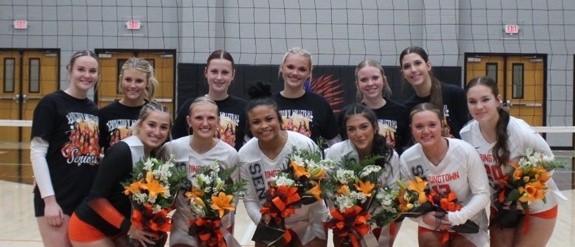 Lady Porcupines sweep Krum on senior night Lady Porcupines sweep Krum on senior night