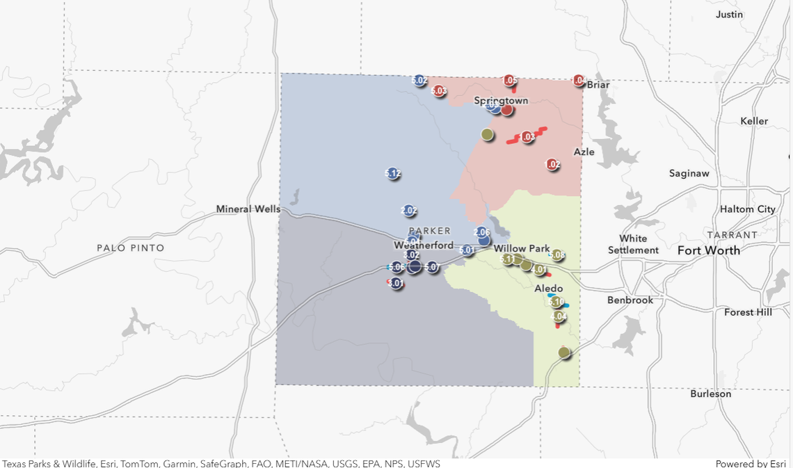 Parker County receives transportation bond update