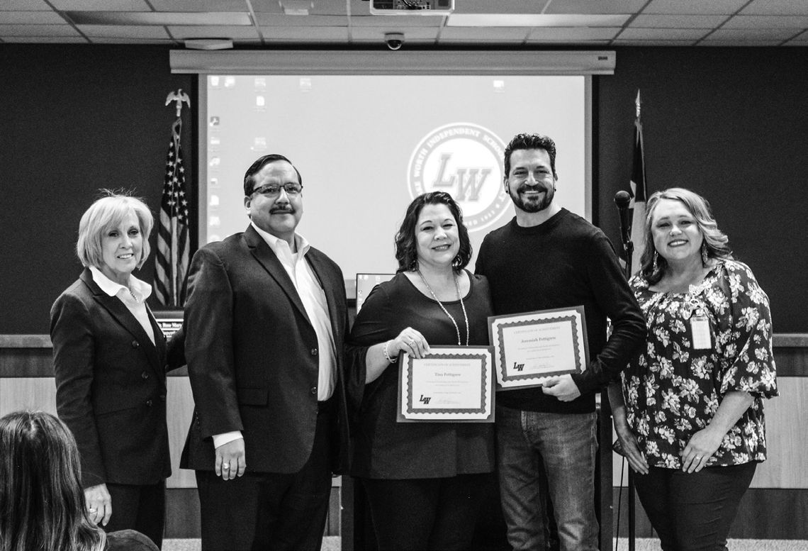 Pettigrews recognized for impact at Howry STEAM Academy