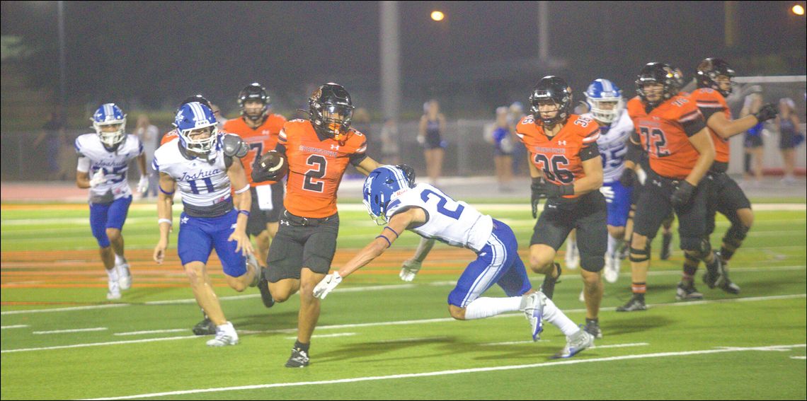 Porcupines rally past Joshua in season opener