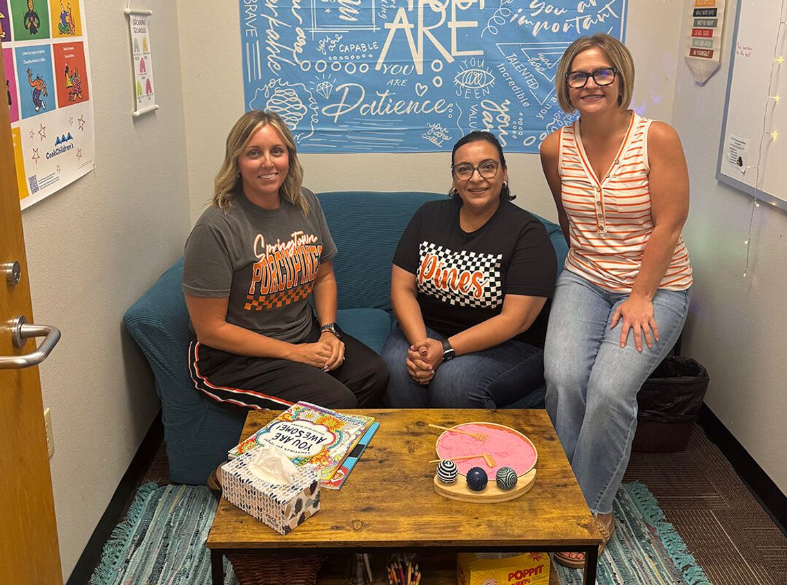 SHS counselors provide calm room to support student mental health SHS counselors provide calm room to support student mental health