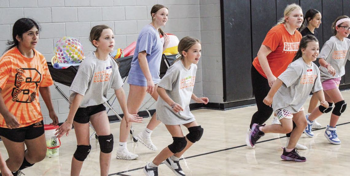 SHS hosts spring volleyball camp