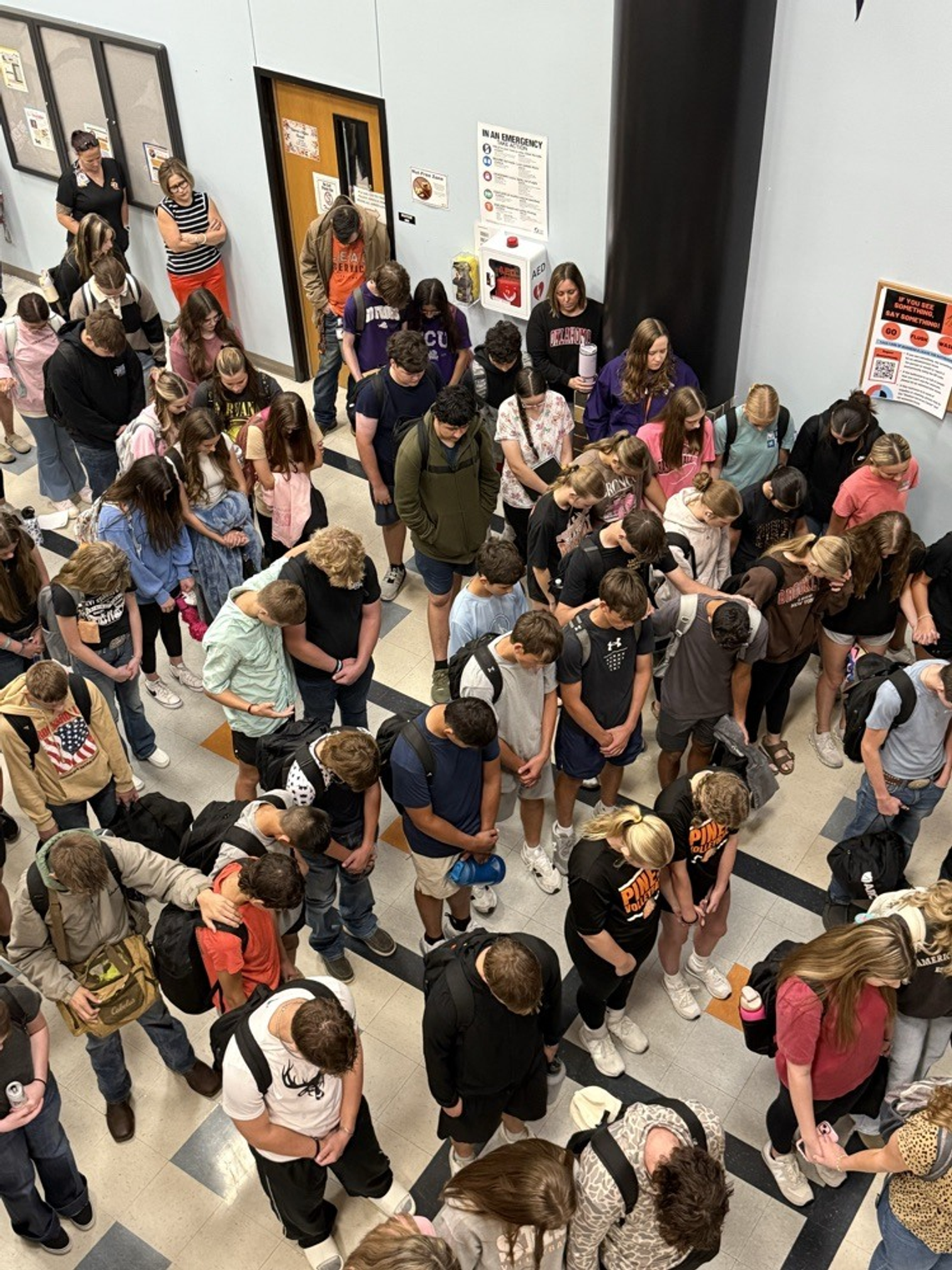SHS students gather for ‘See You at the Pole’ SHS students gather for ‘See You at the Pole’