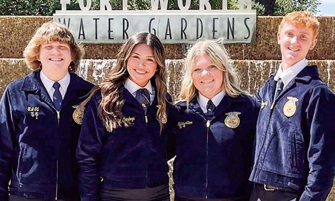 Springtown FFA represents with pride at state convention