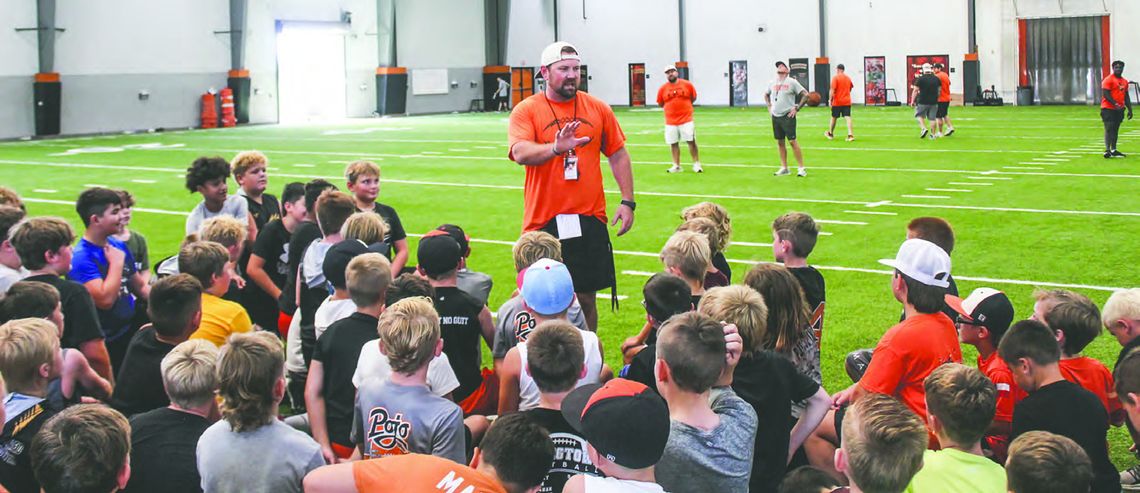 Springtown Football Camp draws record numbers