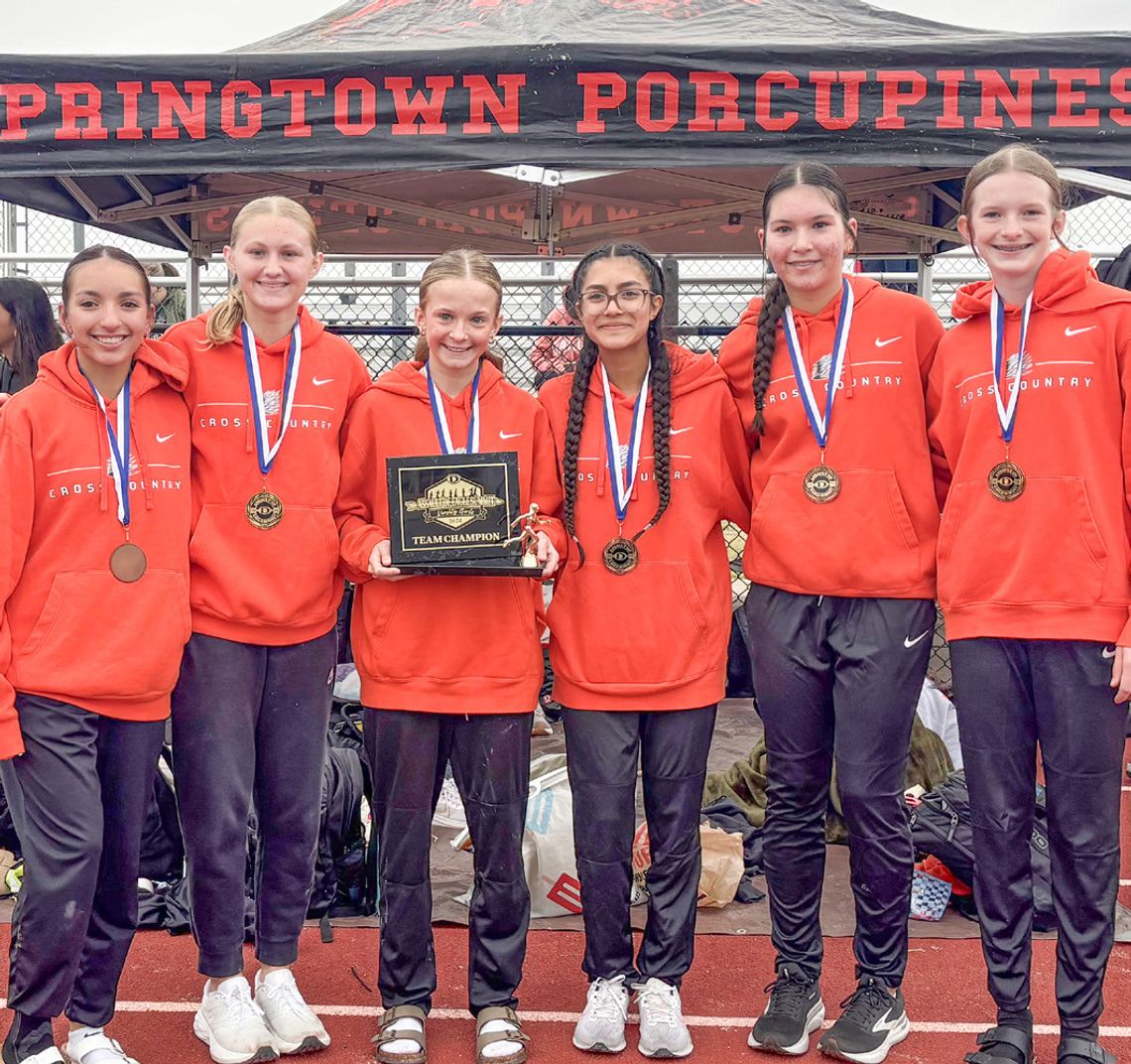 Springtown girls take team title in dominant cross-country showing