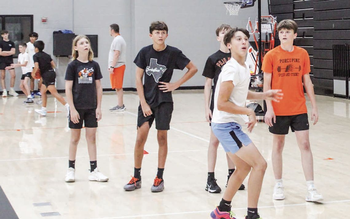 Springtown Hoops Camp draws strong middle school turnout