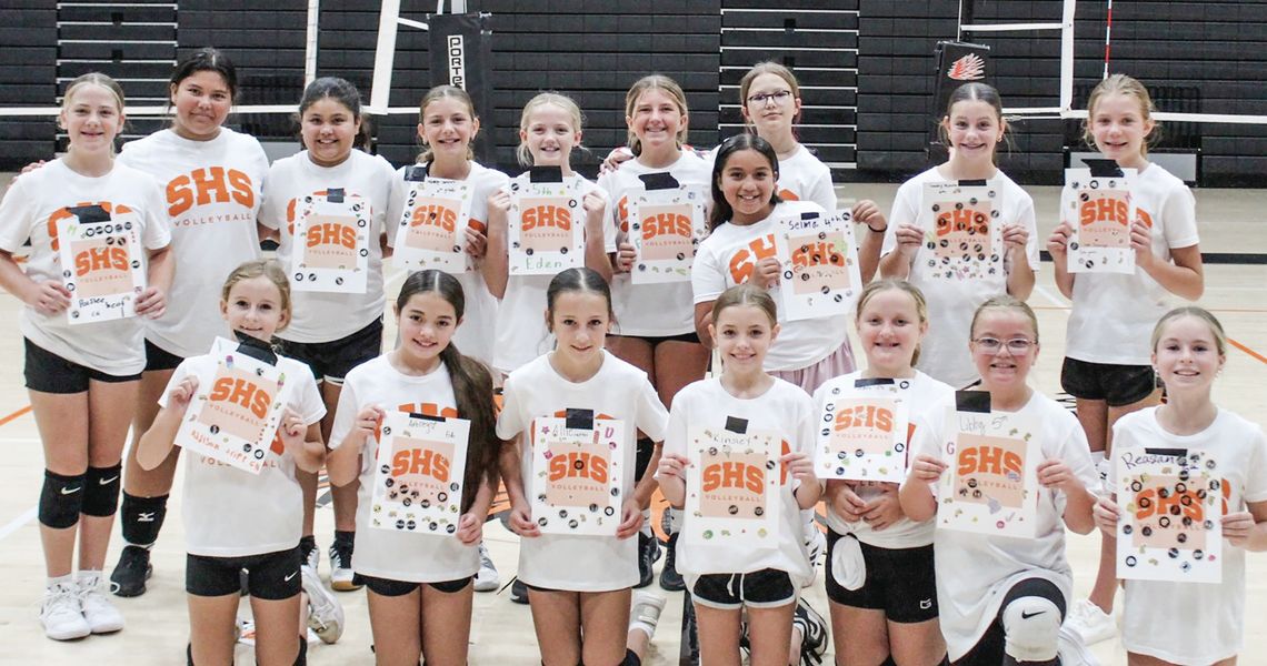 Springtown wraps up summer with final volleyball camp