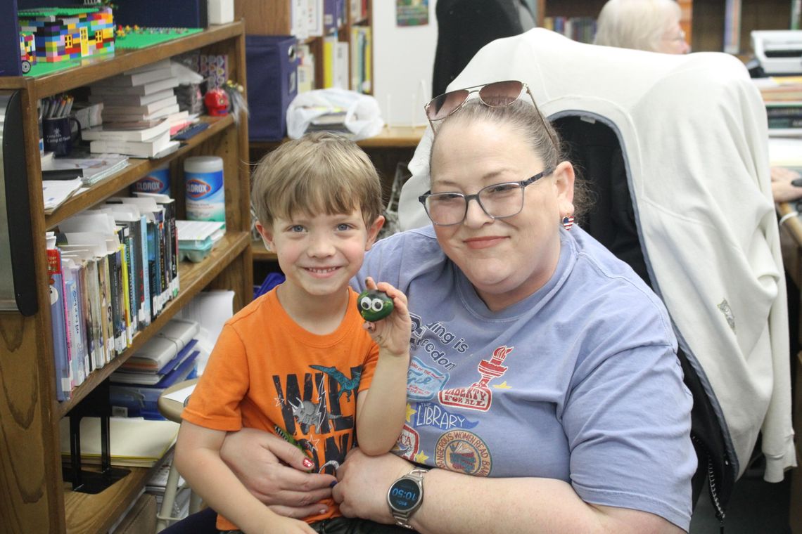 Summer fun kicks off with rock painting at Springtown Library