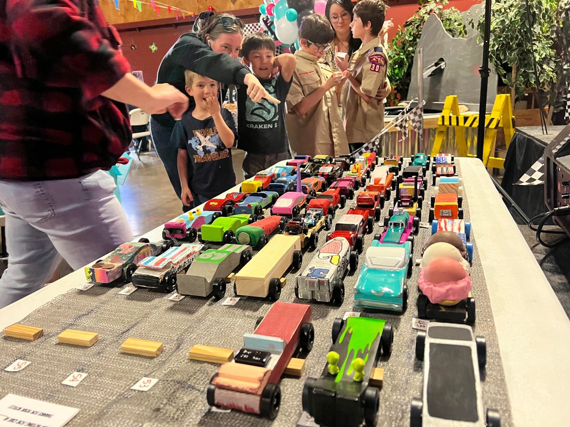 Volunteerism, community champions highlight Pinewood Derby