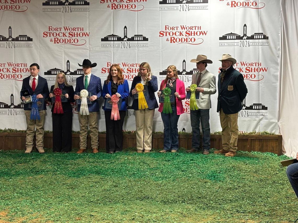 Weather doesn’t deter FFA from FW Stock Show Weather doesn’t deter FFA from FW Stock Show